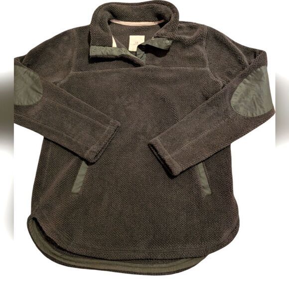 Thread & Supply green‎ fleece sweater size xs women's boho - Picture 1 of 6
